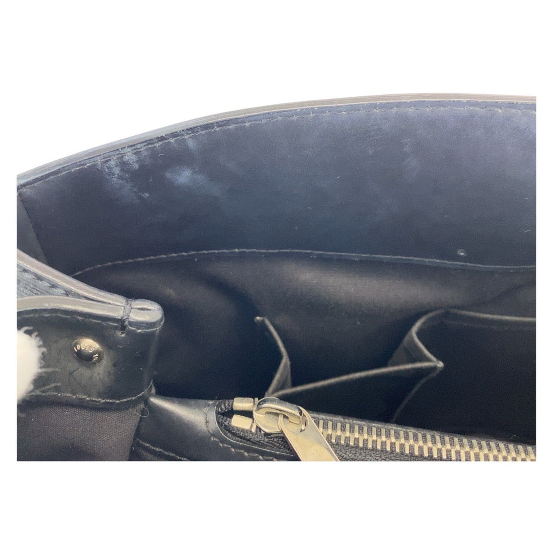 LOUIS VUITTON Shoulder Bag M59252 leather black Epi Passy GM Women Used Authentic