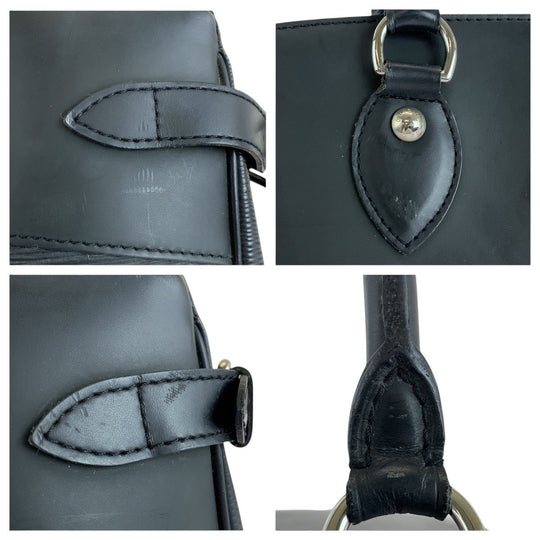 LOUIS VUITTON Shoulder Bag M59252 leather black Epi Passy GM Women Used Authentic