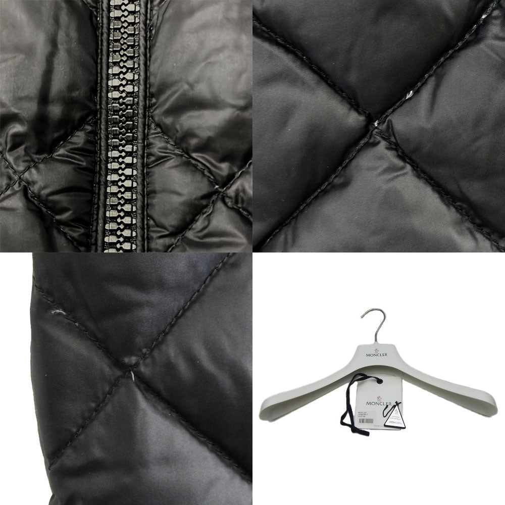 MONCLER Down jacket 1A53400 Nylon black Women Used Authentic