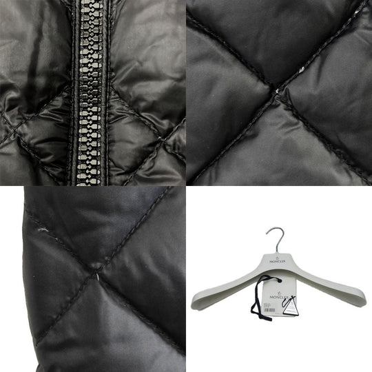 MONCLER Down jacket 1A53400 Nylon black Women Used Authentic