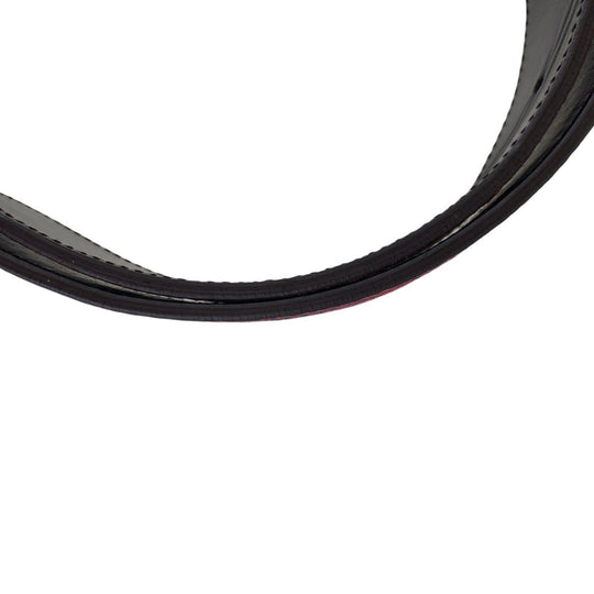 GUCCI belt 114876 Canvas, Leather Red navy Belts Unisex Sherry line Interlocking mens 30 Used Authentic