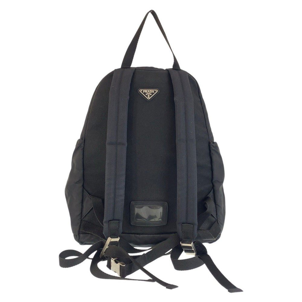 PRADA Backpack Nylon black Backpacks, Daypacks, Backpacks, Unisex Test Triangle With logo Women Used Authentic