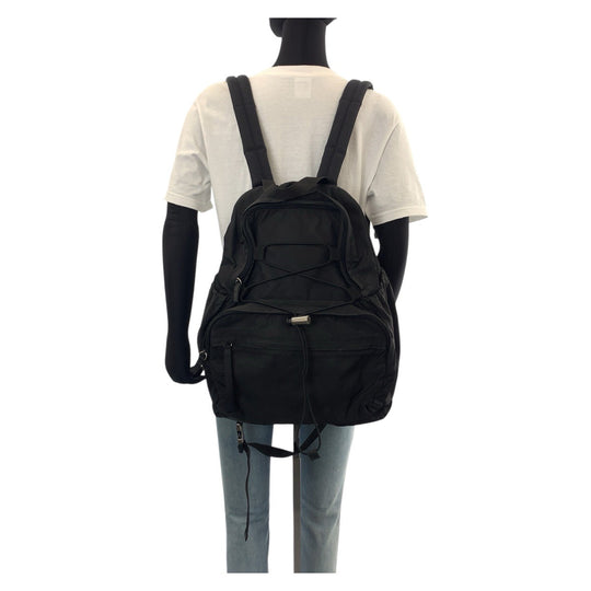PRADA Backpack Nylon black Backpacks, Daypacks, Backpacks, Unisex Test Triangle With logo Women Used Authentic