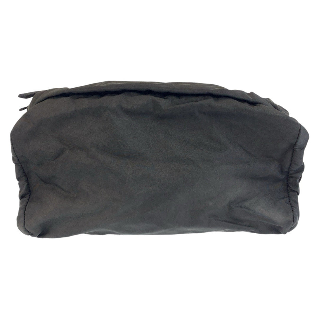 PRADA Backpack Nylon black Backpacks, Daypacks, Backpacks, Unisex Test Triangle With logo Women Used Authentic