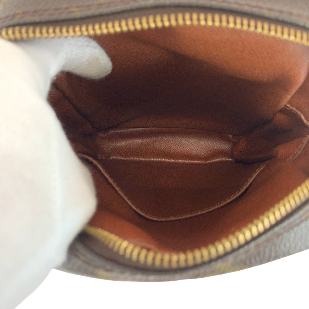 LOUIS VUITTON Shoulder Bag M45236 PVC, Leather Brown Gold Metal Shoulder Bag pochette Monogram Amazone Women Used Authentic