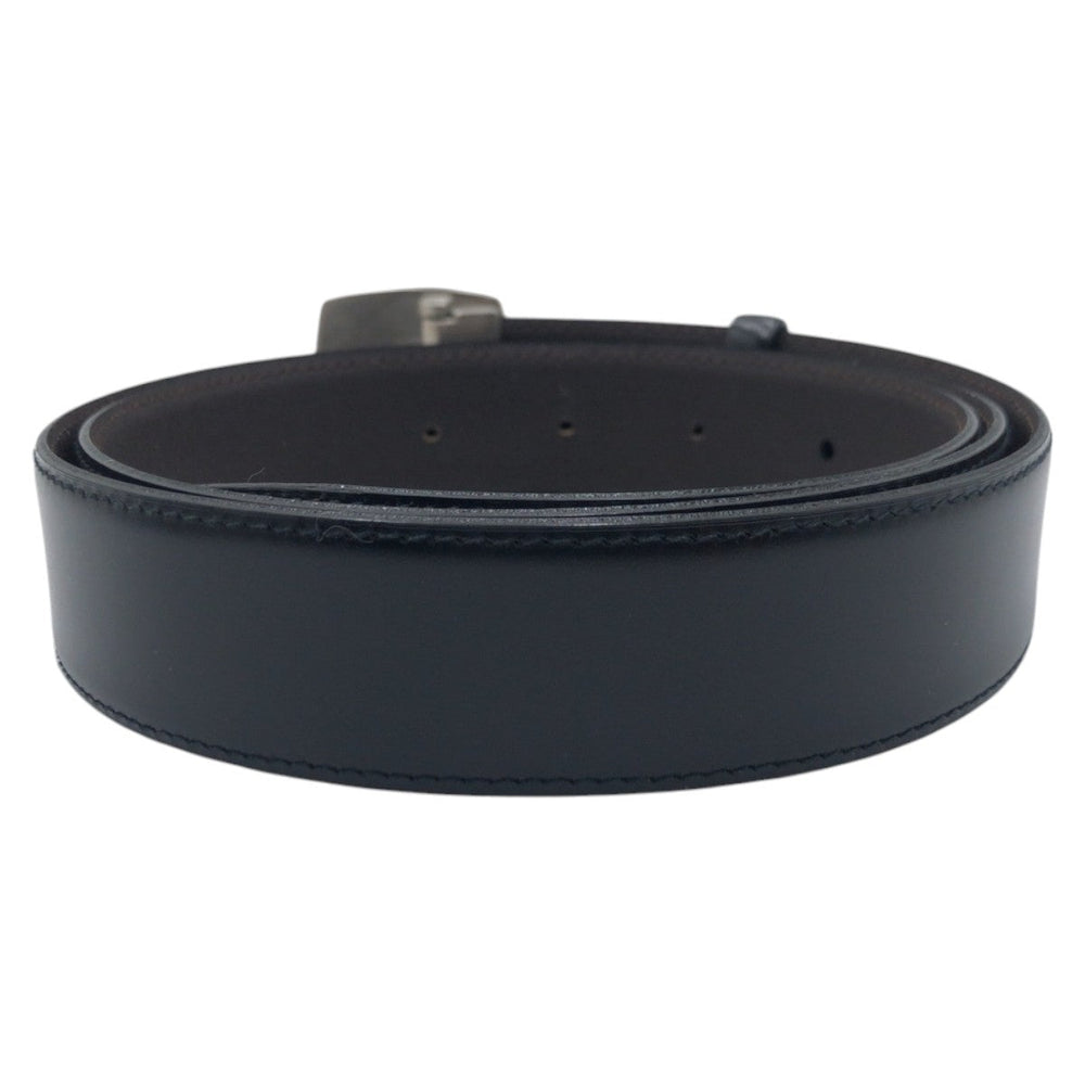 Dunhill belt leather black