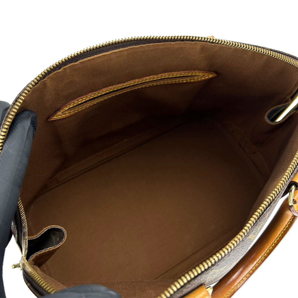 LOUIS VUITTON Handbag M51130 Monogram Brown Alma Women Used Authentic
