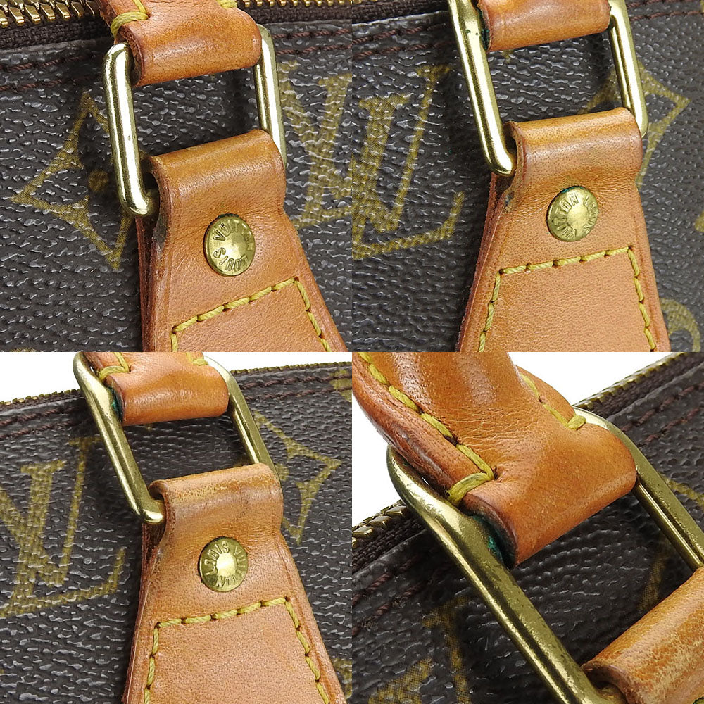 LOUIS VUITTON Handbag M51130 Monogram Brown Alma Women Used Authentic