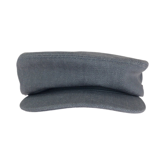 HERMES Casquette Cotton, Viscose gray Casquette Serie Women 58 Used Authentic