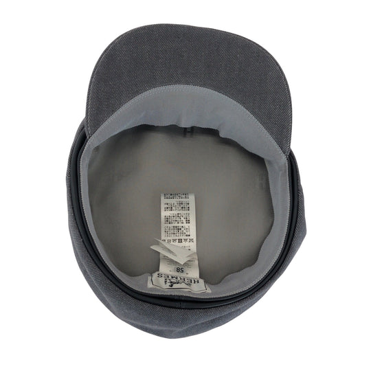 HERMES Casquette Cotton, Viscose gray Casquette Serie Women 58 Used Authentic
