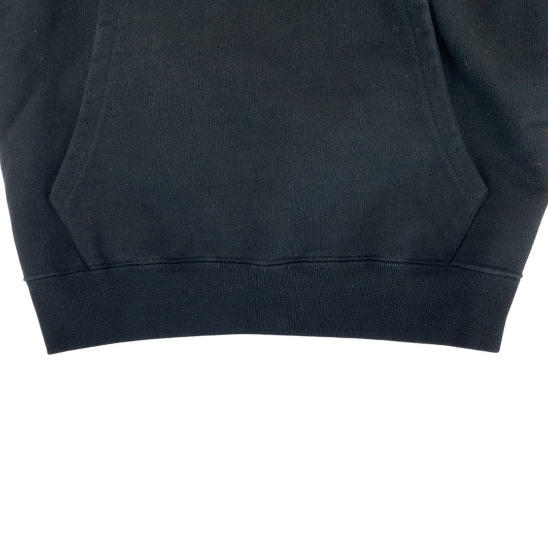 VETEMENTS Hoodie Cotton, Polyester black Hoodie Taped Hoodie asymmetry Women XS Used Authentic