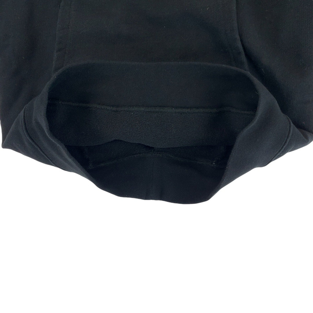 VETEMENTS Hoodie Cotton, Polyester black Hoodie Taped Hoodie asymmetry Women XS Used Authentic