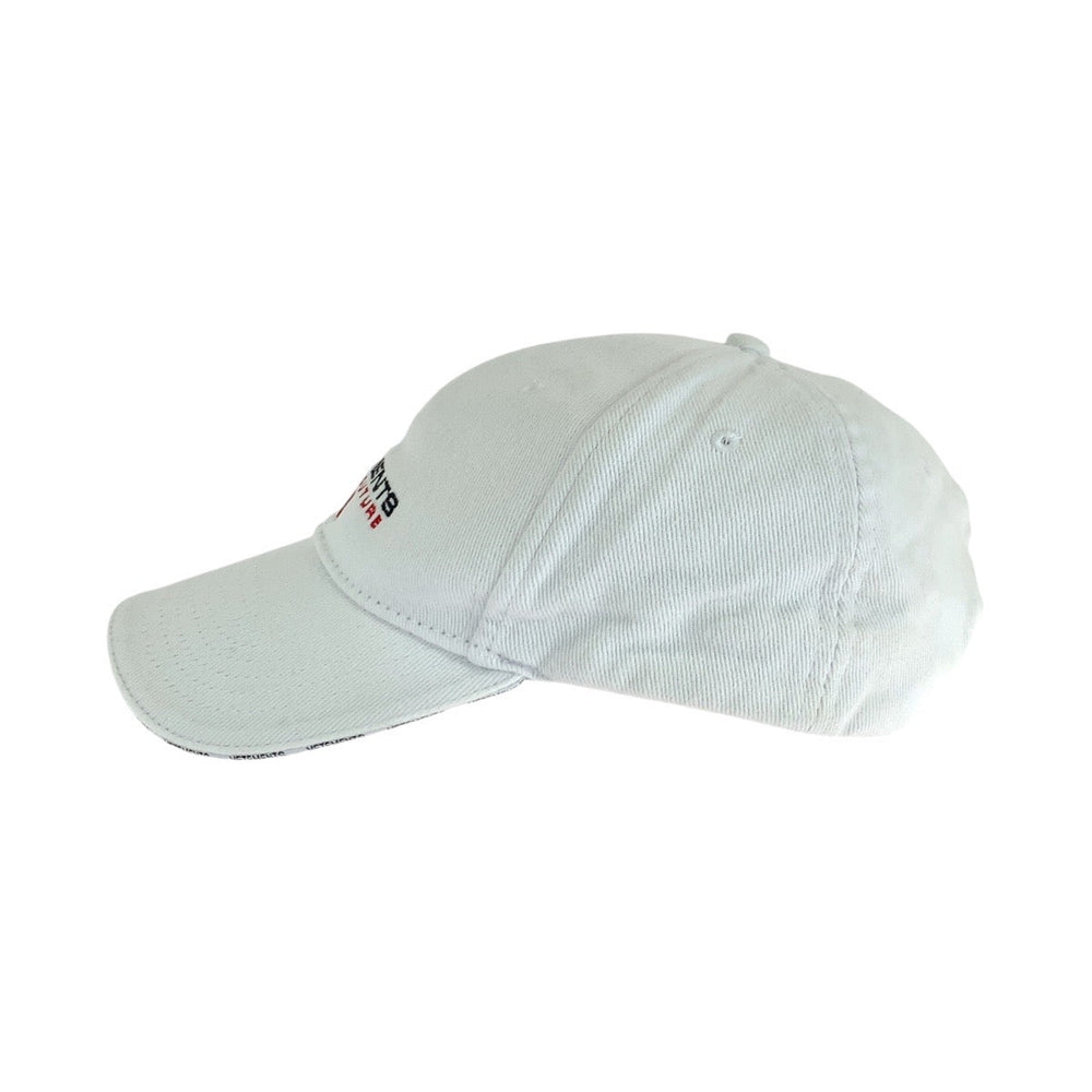 VETEMENTS cap cotton white Cap Baseball Cap mens Used Authentic