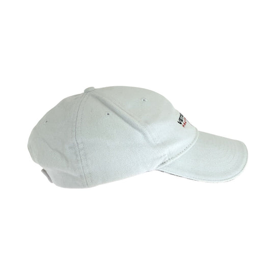 VETEMENTS cap cotton white Cap Baseball Cap mens Used Authentic