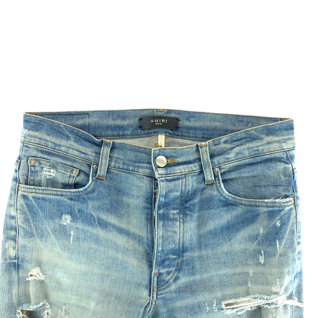 AMIRI Denim pants denim Light blue Denim pants jeans Damage processing mens 30 Used Authentic