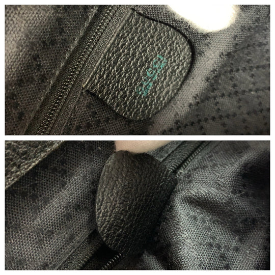 GUCCI Backpack 003 2058 0016 Suede, Leather black Backpacks & Daypacks Backpacks Bamboo Women Used Authentic