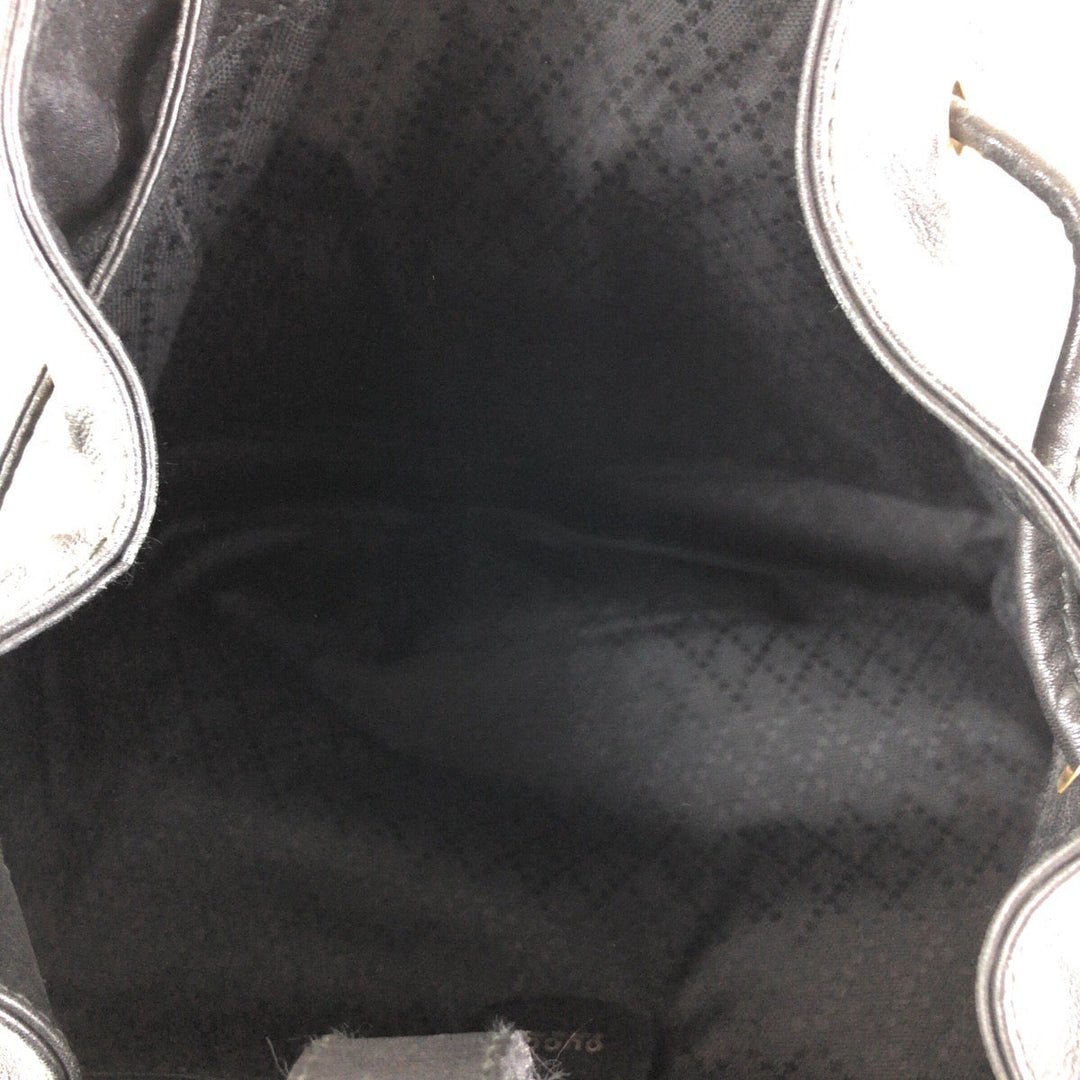 GUCCI Backpack 003 2058 0016 leather black Backpacks & Daypacks Backpacks Bamboo Women Used Authentic
