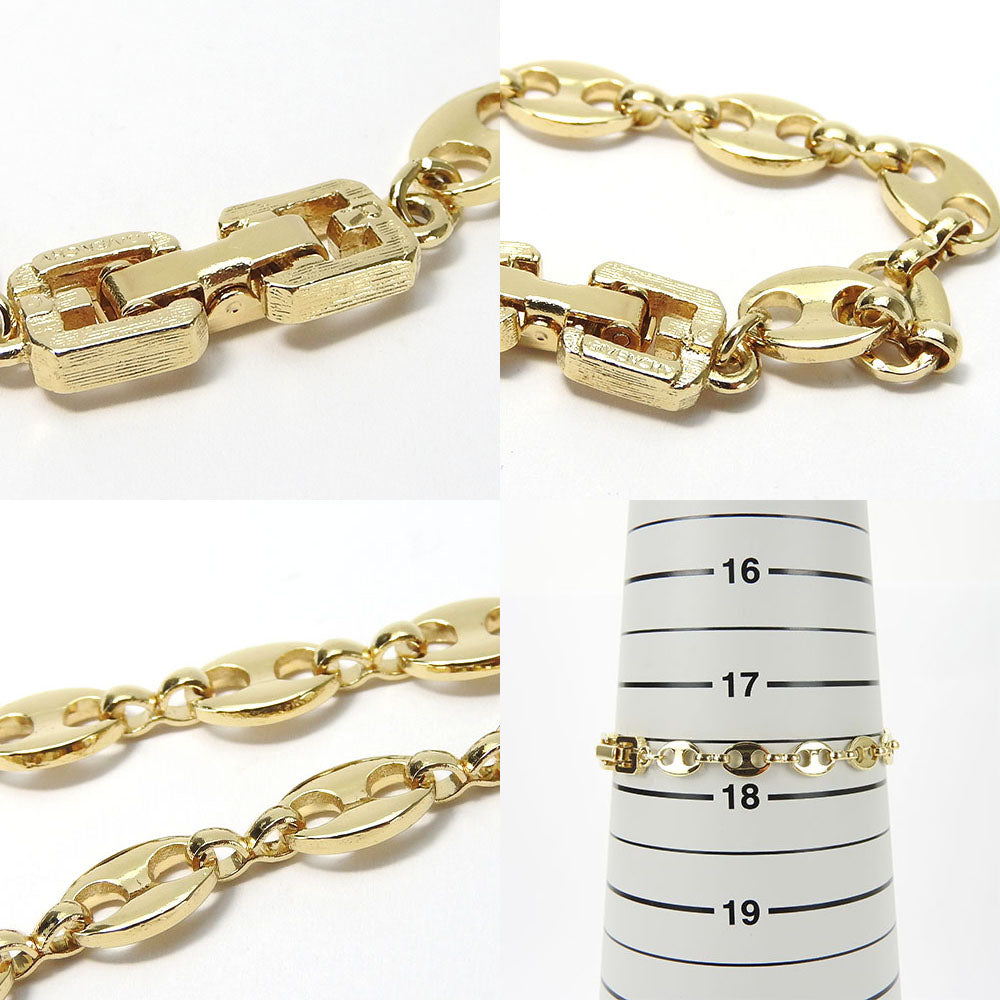 Givenchy bracelet metal gold Women Used Authentic