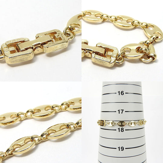 Givenchy bracelet metal gold Women Used Authentic