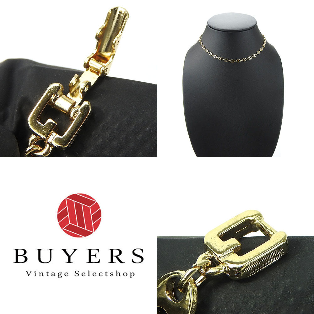 Givenchy Necklace metal gold Women(Unisex) Used Authentic