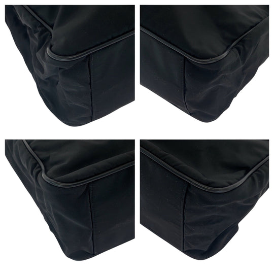 PRADA Shoulder Bag V407S Nylon black Shoulder Bag Business Bag 2way Tote Bag Test Triangle With logo mens Used Authentic