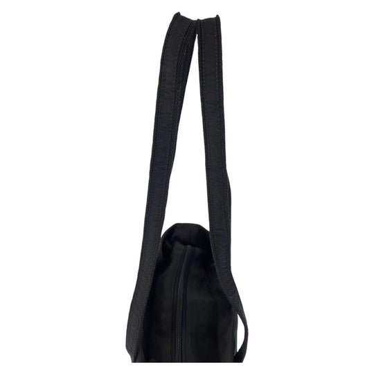 PRADA Tote Bag Nylon Black black Tote Bag Shoulder Bag Test Women Used Authentic