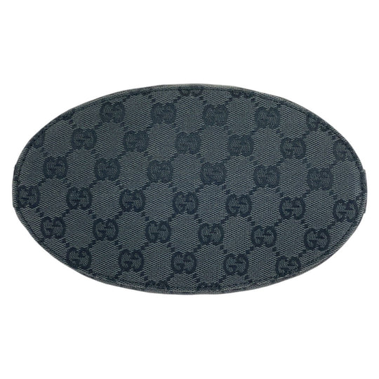 GUCCI Handbag 001 3753 GG canvas, plastic Black black Handbag Women Used Authentic
