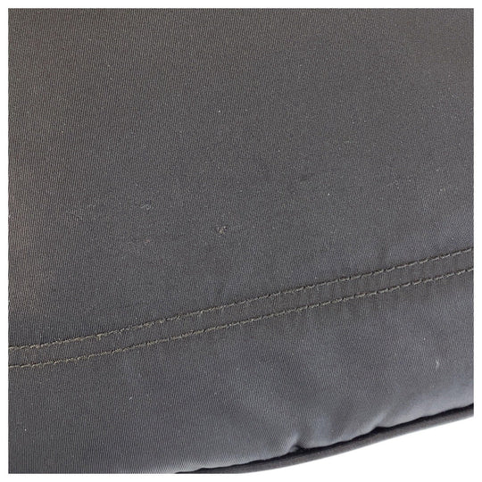 PRADA Shoulder Bag Nylon, Leather Black GoldMetal Shoulder Bag Messenger bag Test Triangle With logo Women Used Authentic