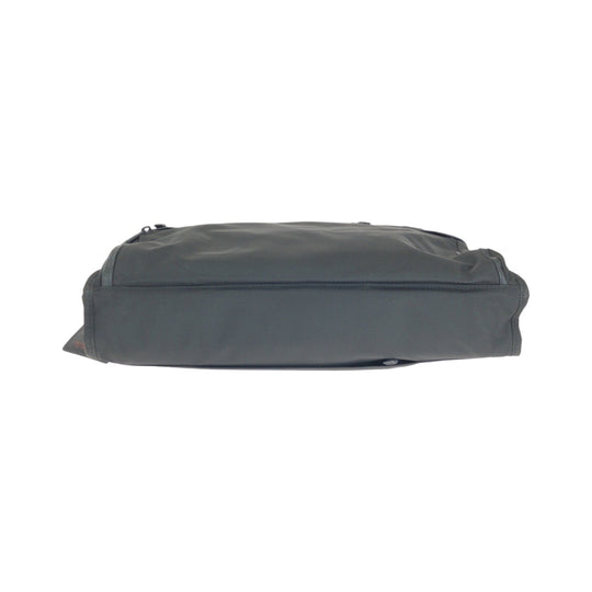 TUMI Business bag Nylon, Leather Black Black Metal Business bag handbag International Organizer mens Used Authentic