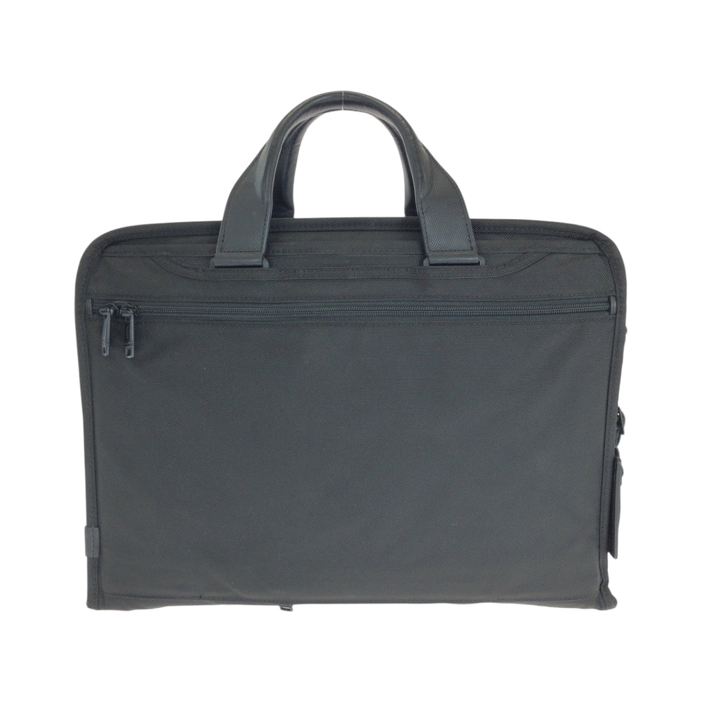 TUMI Business bag Nylon, Leather Black Black Metal Business bag handbag International Organizer mens Used Authentic