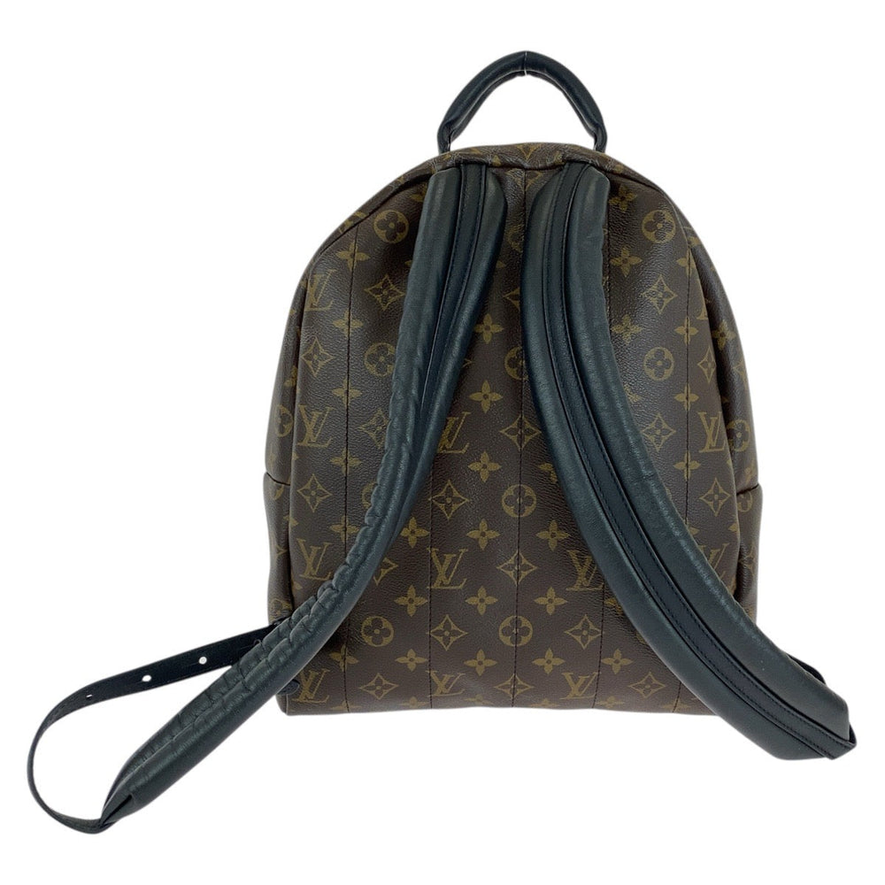 LOUIS VUITTON Backpack M44874 PVC, Leather Brown Gold Metal Backpacks, Daypacks, Backpacks for Men and Women Monogram Palm Springs Backpack MM Women Used Authentic