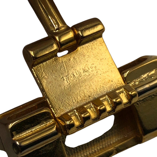 BALLY belt metal gold