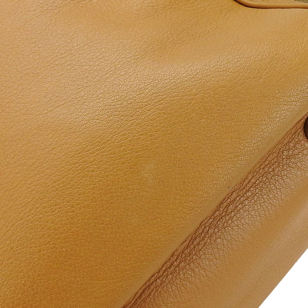 TOD�fS Handbag leather Brown Women Used Authentic