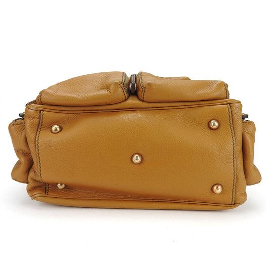 TOD�fS Handbag leather Brown Women Used Authentic