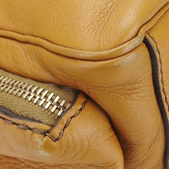 TOD�fS Handbag leather Brown Women Used Authentic