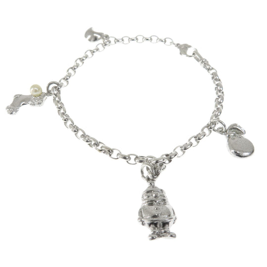 MIKIMOTO bracelet SV, Pearl Silver Pearl Women Used Authentic