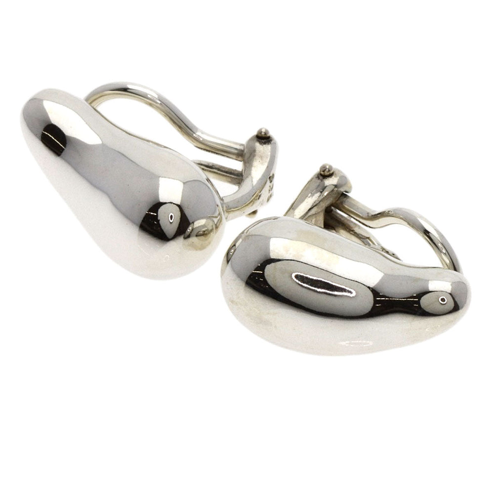 TIFFANY&Co. Earring SV Silver teardrop Women Used Authentic