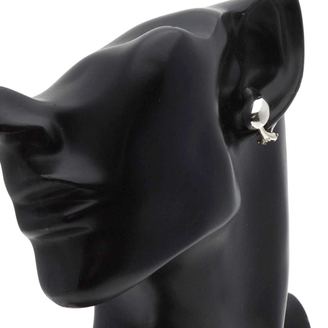 TIFFANY&Co. Earring SV Silver teardrop Women Used Authentic