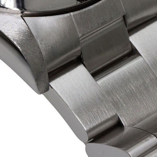 ROLEX Watches Mechanical Automatic 14000M Stainless Steel Silver Air king black dial