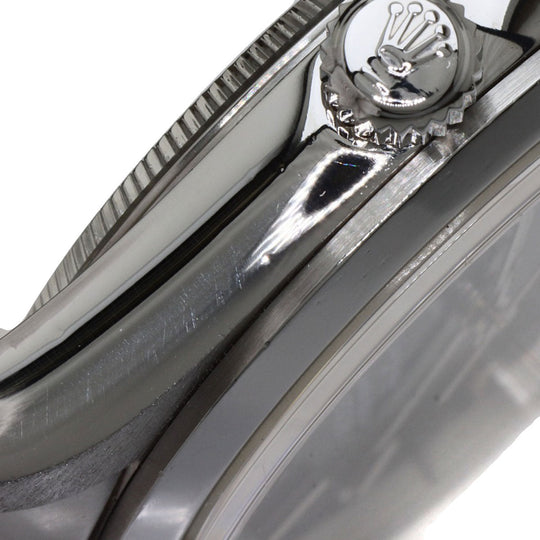 ROLEX Watches Mechanical Automatic 14000M Stainless Steel Silver Air king black dial