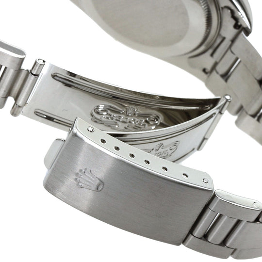 ROLEX Watches Mechanical Automatic 14000M Stainless Steel Silver Air king black dial