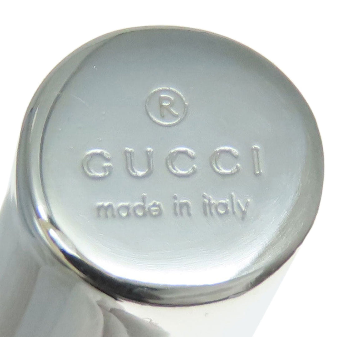 GUCCI Necklace SV Silver bamboo long Women Used Authentic