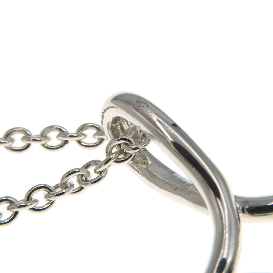 TIFFANY&Co. Necklace SV Silver Open cross Women Used Authentic