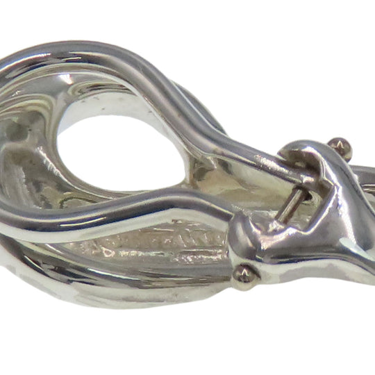 TIFFANY&Co. Earring SV Silver Infinity Women Used Authentic
