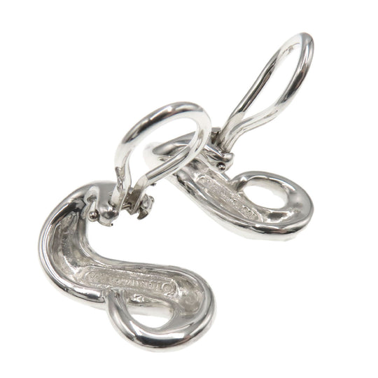 TIFFANY&Co. Earring SV Silver Infinity Women Used Authentic