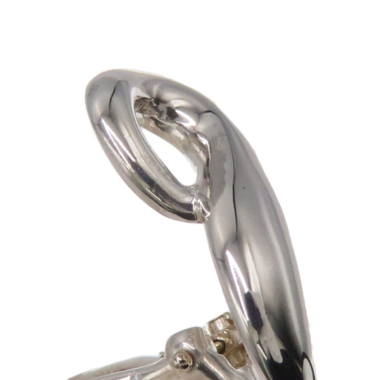 TIFFANY&Co. Earring SV Silver Infinity Women Used Authentic