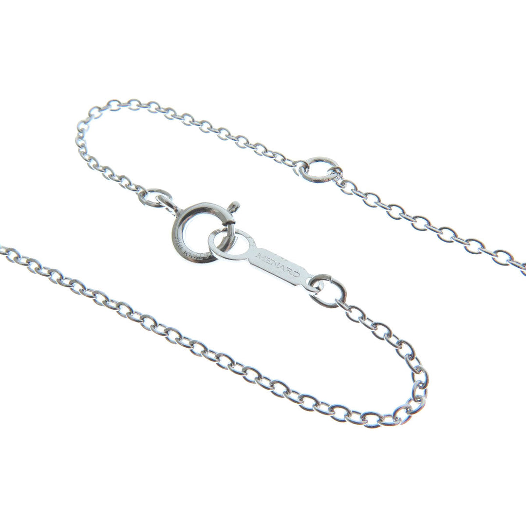 TIFFANY&Co. Necklace SV Silver heart medium Women Used Authentic