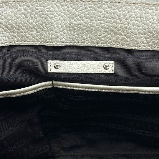 CELINE Handbag 134023NGR leather gold Women Used Authentic
