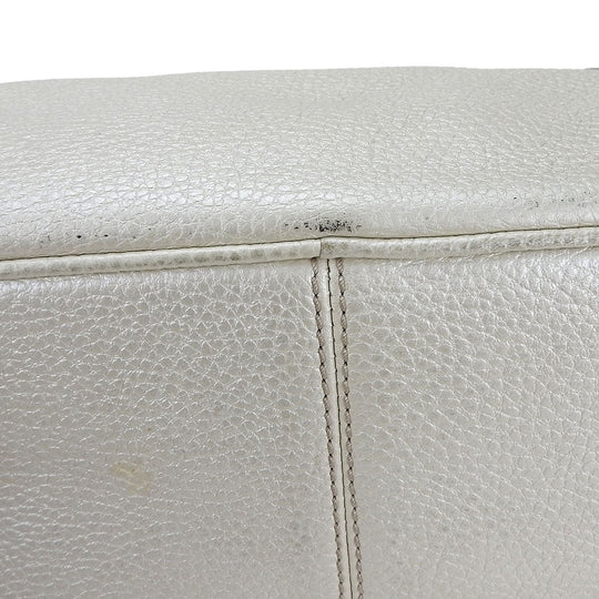 CELINE Handbag 134023NGR leather gold Women Used Authentic