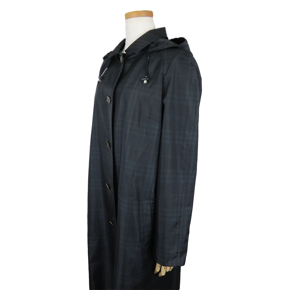 BURBERRY LONDON Other outerwear polyester Black type Women 40 Used Authentic